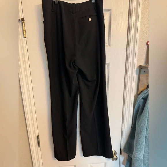 Lauren Ralph Lauren Pleated Black Trousers